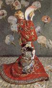 Madame Monet in Japanese Costume Claude Monet